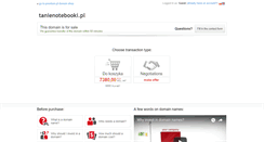 Desktop Screenshot of fujitsu.tanienotebooki.pl