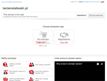 Tablet Screenshot of fujitsu.tanienotebooki.pl